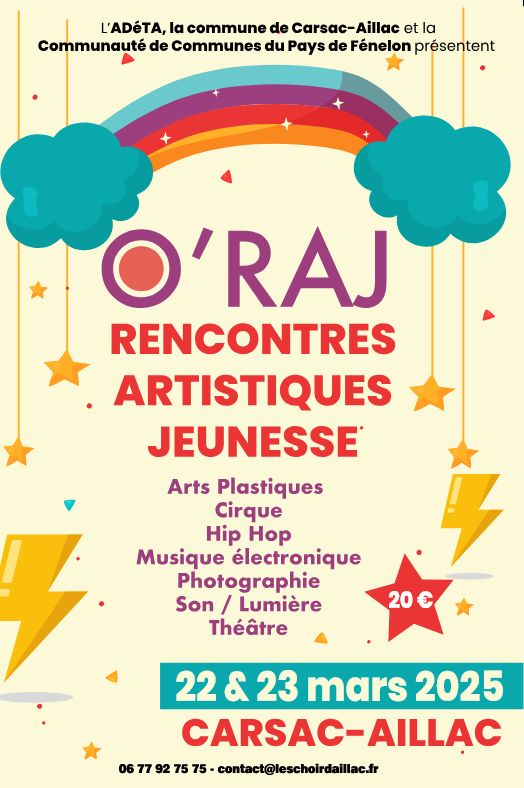 ORAJ affiche 2025